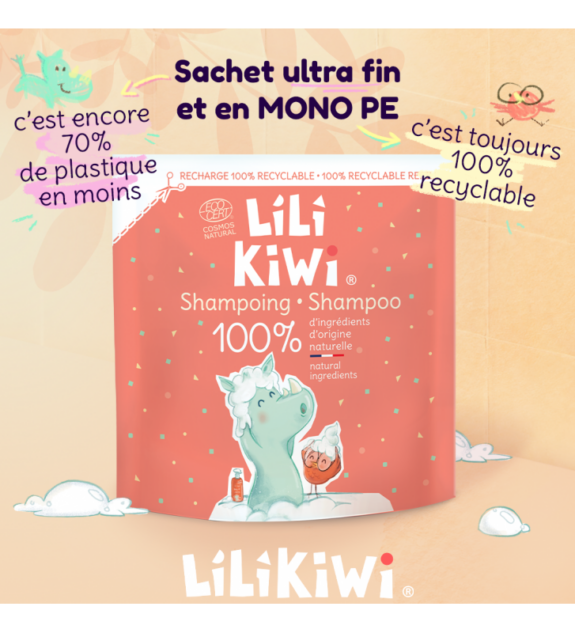 Recharge Shampoing Enfant 100% Naturel