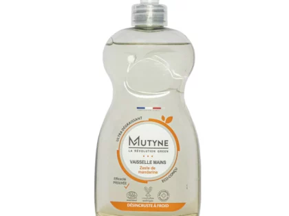 Liquide vaisselle zeste de mandarine ou thé vert et sauge